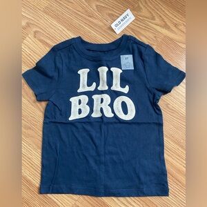 Old Navy Lil Bro tshirt 2T